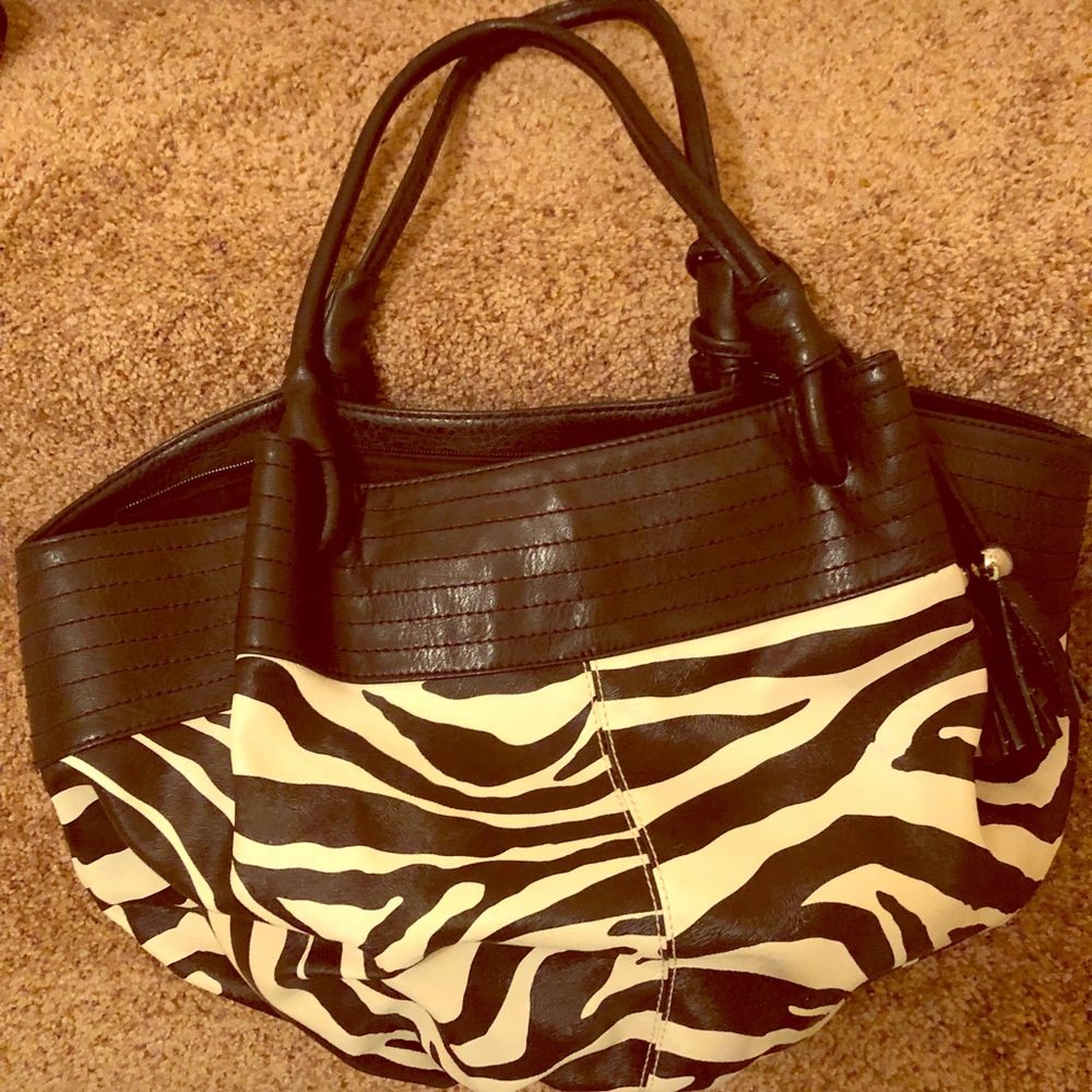 Large Zebra Bag